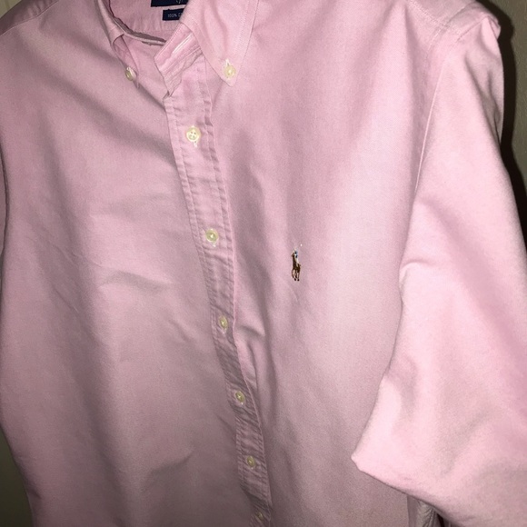 Red medium Long Sleeve Polo! - Picture 4 of 5